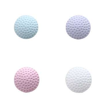 Rubber Door Knob Mute Self Adhesive Elastic Stickers Crash Buffer Wall Prot... (COLOR.: RANDOMCOLOR)
