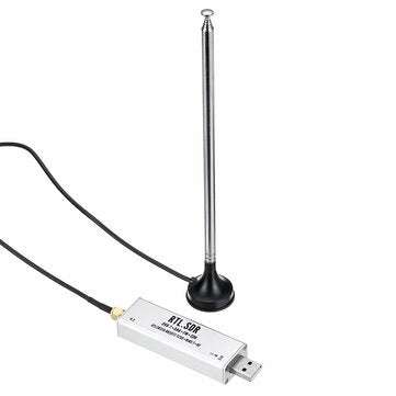 RTL-SDR V3 RTL2832 1PPM TCXO HF BiasT SMA Software Defined Radio + Antennas