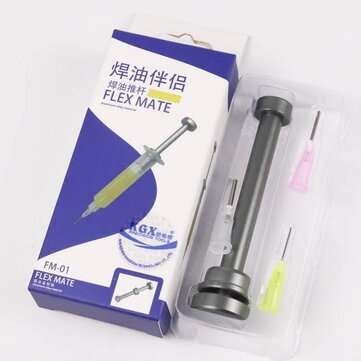 KGX Welding Oil Flux Booster Aluminum Alloy Soldering Needle Barrel Push Rod Propulsion Repair Maint