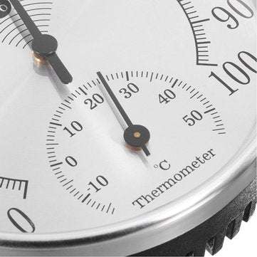 HT9100 10cm Indoor Outdoor Thermometer Hygrometer Temperature Meter 0 To 100% RH -15 To 55 For Ho