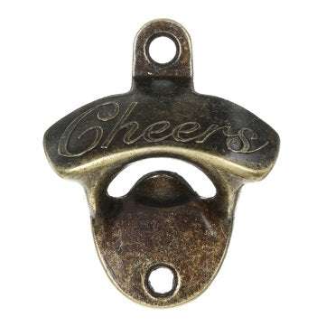 Retro Bronze Wall-mounted Bottle Opener Wall Mounted Opener (COLOR.: BRONZE)