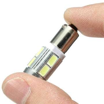 Pair White BAX9S 150  H6W 10SMD Side Light Bulbs Canbus Error For BMW 3 Series F30 F31