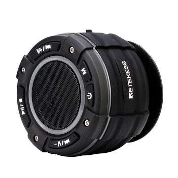 Retekess TR622 87-108MHz FM Radio bluetooth IP67 Waterproof Speaker LED Light Music Player for Danci