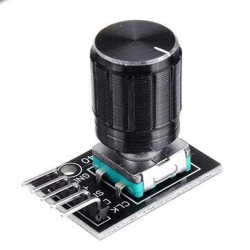KY-040 360 Degrees Rotary Encoder Module with 1516.5mm Potentiometer Rotary Knob Cap for Brick Sen