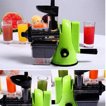 Manual Juicer Press Extractor Baby Food Supplement Fruit Squeezer for Kitchen