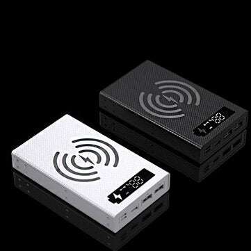 Ordinary Version Support Wireless Charger 18650 Battery Holder 18650 Power Bank Ca... (COLOR: WHITE)