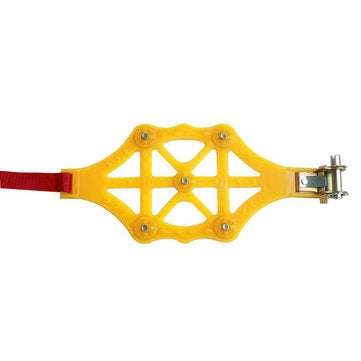 Single Piece Packaging General Purpose Car Snow Chain Anti-skid Chain (COLOR.: YELLOW)