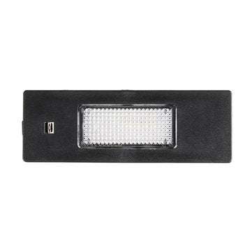 Pair 24-SMD LED License Plate Lights 6000K White For Fiat Marea Alfa 46408006 46786572