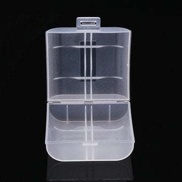 Palo 2 Slot C D Size Battery Storage Organization Case Box Holder