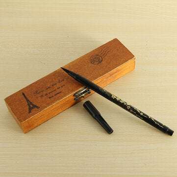 Portable Calligraphy Art Pen Script Writing Brush Soft Head Signature Nominations Painting Sketch Li