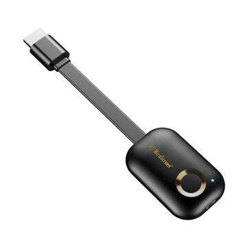 Mirascreen 2.4G Wifi Wireless 4K FHD Display Dongle TV Stick Support for Airp... (RESOLUTION: 1080P)