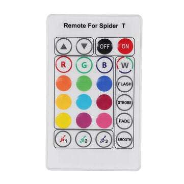 LUSTREON WiFi 4Pins 24 Keys Remote Control RGB LED Controller Works with Amazon Alexa DC5-24V
