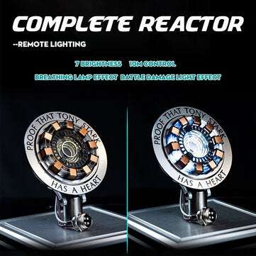 Metal Pro Version Complete Set of Reactor Mk1 Remote Control Luminescence - 165 * 165 * 180mm