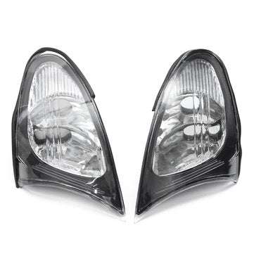 Pair Corner Lights Side Light For BMW E46 3-Series 4DR 02-05 325i 330i Clear Lens