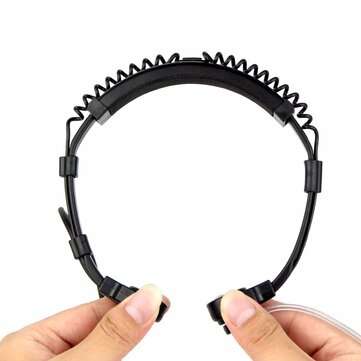 Retevis 2 Pin Throat Walkie Talkie Accessories Headset For Baofeng UV 5R Retevis H777 RT5R For Kenwo