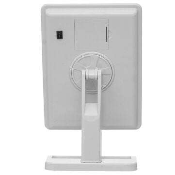 LED Makeup Mirror 360 Degree Portable Dressing Mirror with Touch Dimmer Warm/Cool Light Adjustable f