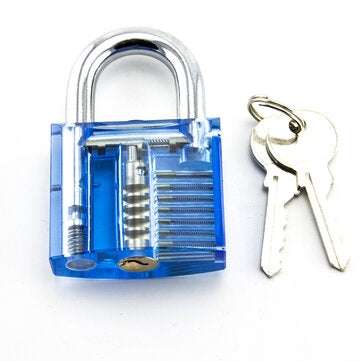 Locksmith Supplies Tension Wrench Tool Practice Lock Pick Set Combination Padlock Broken Key Hand To