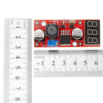 LM2596 DC-DC Adjustable Voltage Regulator Module with Voltage Meter Display