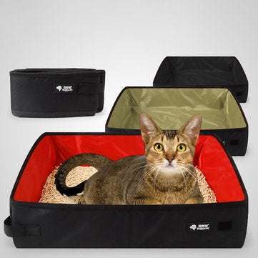 Portable Car Outdoor Travel Goods Pet Mat hi Phi Oxford Cloth Wat... (COLOR1: BLACK | SIZE 3: SMALL)