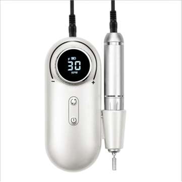 Nail Polisher Nail Remover Small Rechargeable Ceramic Head Portable Manicure Device (COLOR.: WHITE)