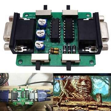 MR-V031 SLG Scanline Generator VGA Connection for Vintage Games Gamers MAME Arcade Machine