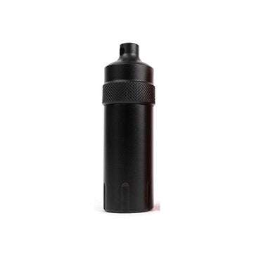 Mini Waterproof Tank Seal Bottle Case Container Holder EDC Box (COLOR.: BLACK)