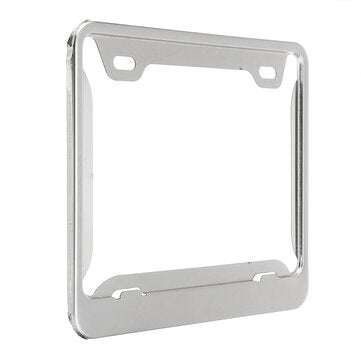 Motorcycle License Number Plate Stainless Steel for Spain 22.5x16.5cm