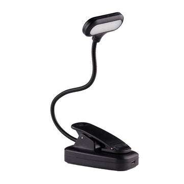 Reading Light USB Rechargeable Flexible LED Clip Reading Night Light Children Bedside L... (TYPE: B)