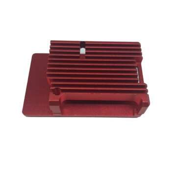Reinforced Aluminum Alloy Protective Case Armor Cover Heat Dissipation for Raspberry Pi 4B
