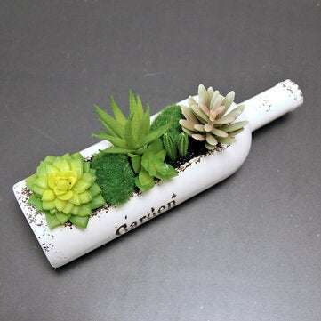 Multi - Meat Simulation Plant Simulation Potted Plastic Simulation Plant Floral  (STYLE: 2)