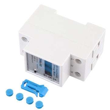 MoesHouse WiFi Smart Power Meter Switch Power Consumption Energy Monitoring Meter 110V 220V Din Rail