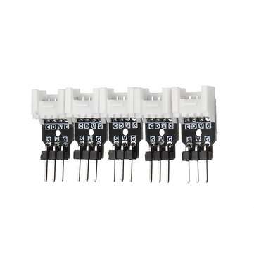 M5Stack 5pcs Grove to Servo Connector Expansion Board Female Adapter for RGB LED strip Extension