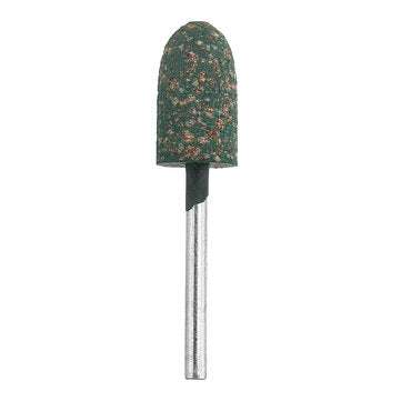 HILDA 6pcs 3mm Sesame Rubber Polishing Grinding Head for Polishing Metal Wood Grinder Rotary Tools