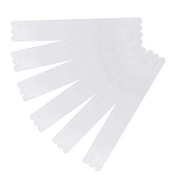 PEVA Anti Skid Non Slip Strip Stickers White Safety Tape Bathroom Shower Floor Decorati... (TYPE: B)
