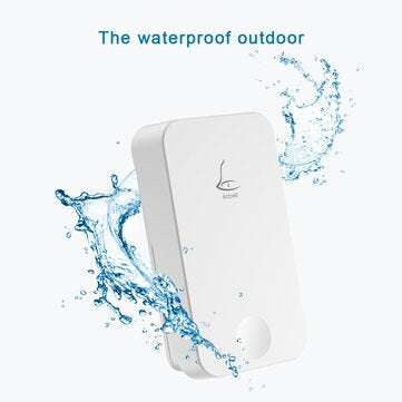 Linbell G4L Self-powered 1 Receiver 1 Transmitter Wireless Smart Doorbell Home Dingdong Music Electr