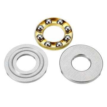 Machifit 10pcs F6-14M 6x14x5mm Axial Ball Thrust Bearing 6 x 14 x 5mm
