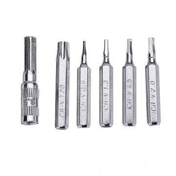 HILDA 45 in 1 Magnetic Screwdriver Set Insulation Disassemble Mobile Watch Computer Repairing DIY Mu
