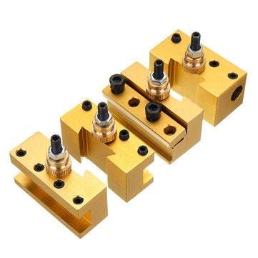 Quick Change Post Holder Kit Set Boring Bar Turning Tool Holder For CNC Mini Lathe