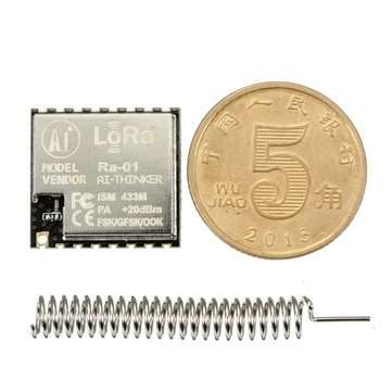 Ra-01 Smart Electronics SX1278 LoRa Spread Spectrum Wireless Module / Ultra Far 10KM / 433M