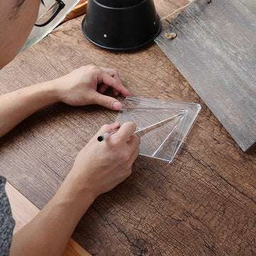 Plastic Center Finder Measurement Layout Tools Woodworking Tools For Square Round And Sexangle