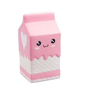 PU Simulation Food Cake Squishy Stress Relief Toys Random Color