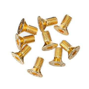 RED ARROW 10PCS M2.5x6 Wood Turning Tool Screw for Locking Wood Carbide Inserts