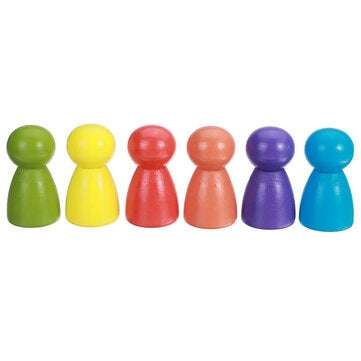 Rainbow Arched Building Block Combination Wooden Children`s Educational Colorful Semicircle Building
