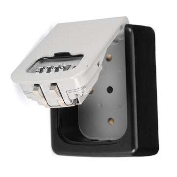 LK-10 4 Digit Combination Lock Box Key Storage Lock Box Wall Mounted Security Door Lock