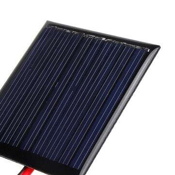 LEORY 0.25W 5V 45*45mm Mini Polysilicon Solar Panel Epoxy board with Wire