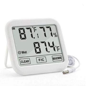 OW-E36 New Large-screen Touch Screen Temperature and Humidity Meter Indoor Electronic Thermometer Hy