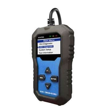 KONNWEI KW350 OBD2 Diagnostic Scanner for Series Car ABS Airbag Reset Oil Service Light EPB Diagnost