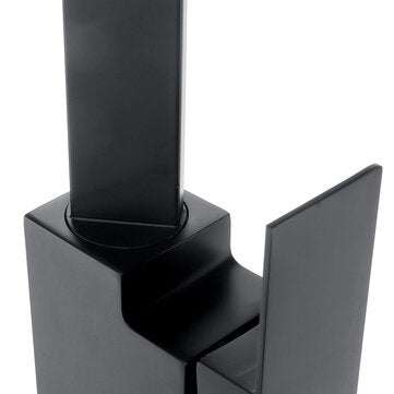 Modern Black Kitchen Sink Taps Mixer Tap Single Lever Basin Brass Mono Faucet