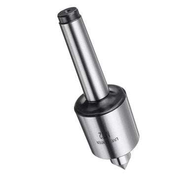 MT2 0.02 Inch Precision Steel Lathe Live Center Taper Tool Triple Bearing