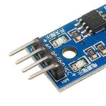 LM393 DC 5V/3.3V Hall Sensing Probe Hall Switch Sensor Module Motor Speed Test Magnetic Detect Car G
